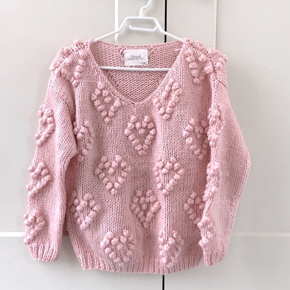Chicwish Knit Your Love v-neck sweater - Picture 4 of 4